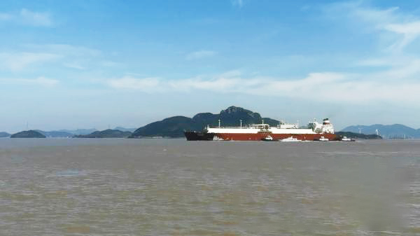 Ningbo доби 50,9 милијарди квадратни метри природен гас со пристигнувањето на својот 500-ти брод со LNG